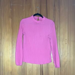 Pink Long Sleeve Women's Top
